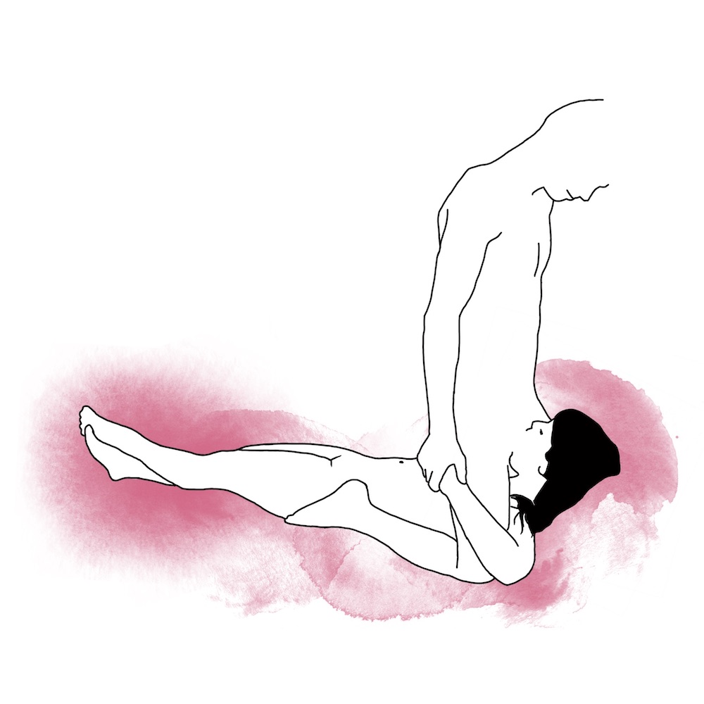 フェイスファックのフェラ体位