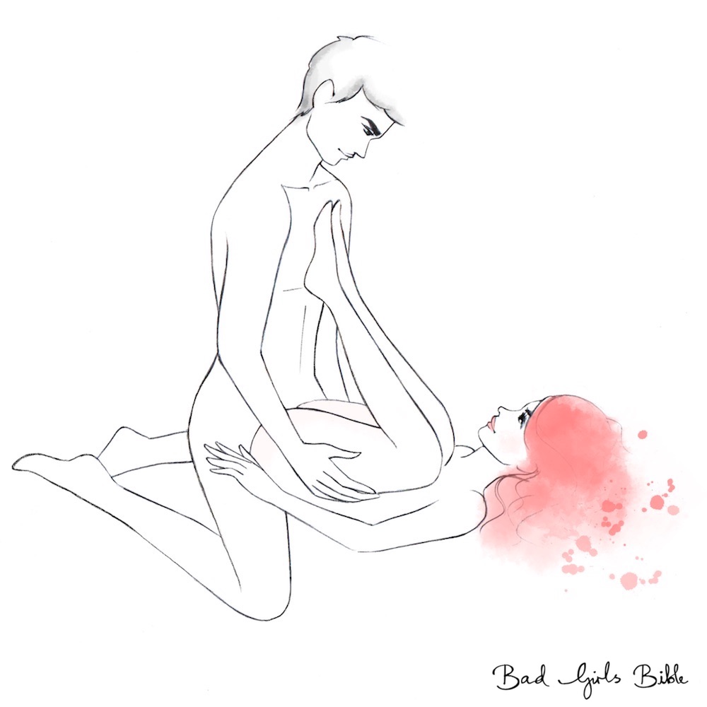 런치 패드 섹스 자세