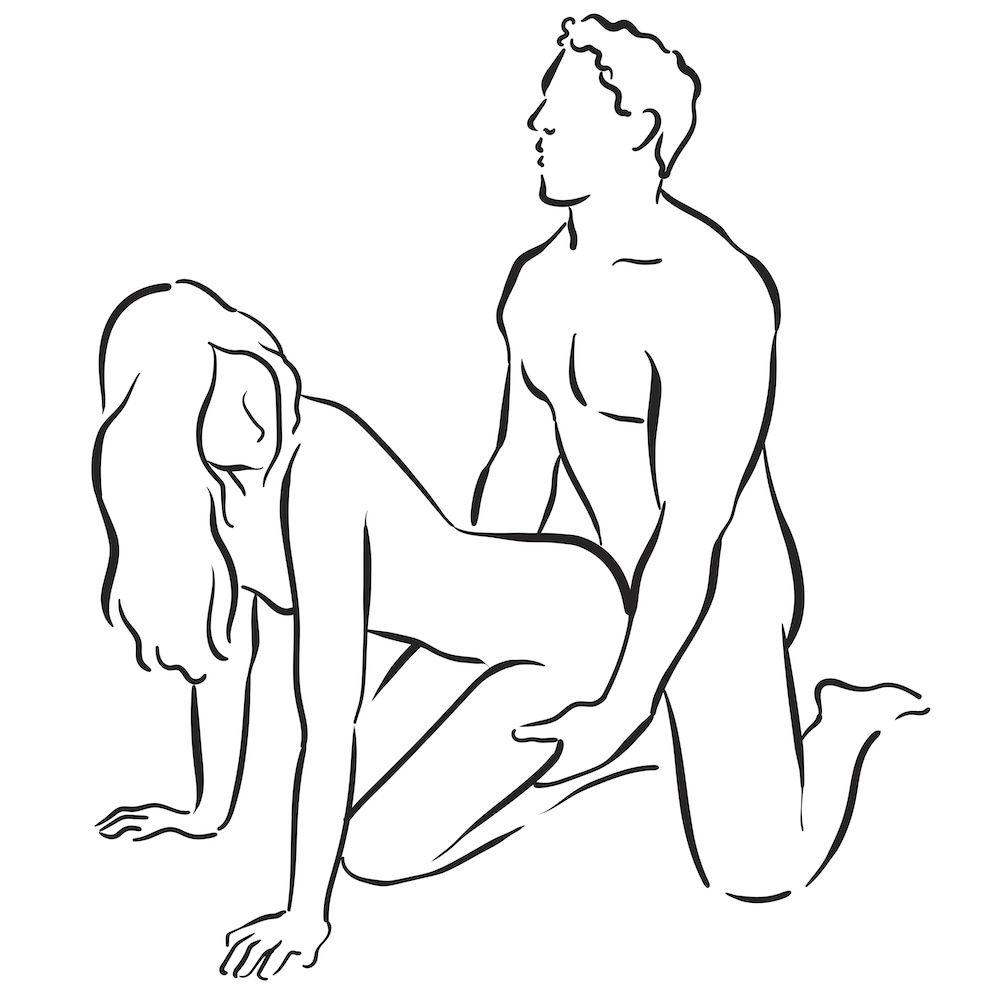레이지 도그 체위